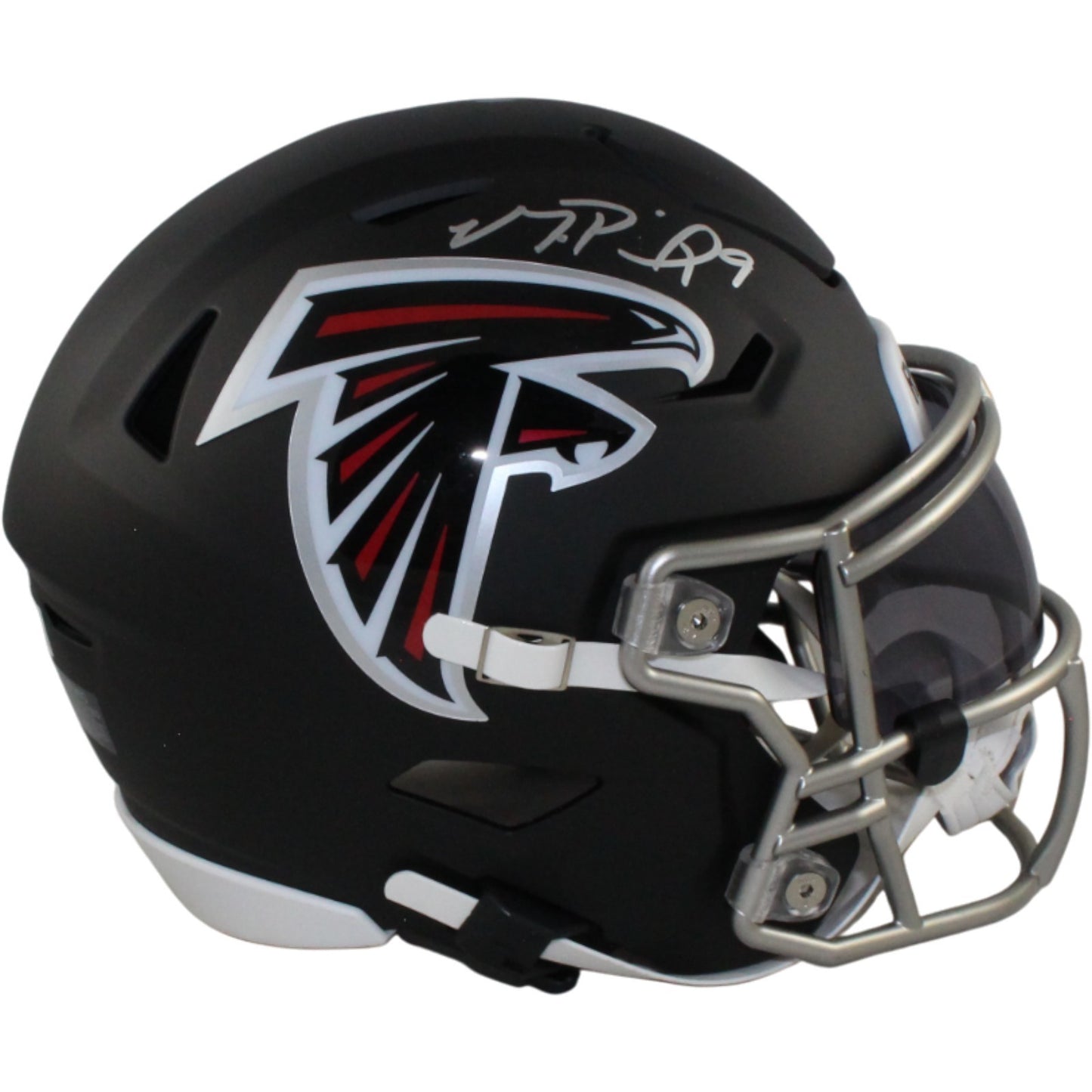 Michael Penix Autographed Atlanta Falcons Mid-Size Midi Helmet