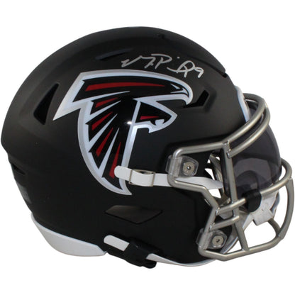 Michael Penix Autographed Atlanta Falcons Mid-Size Midi Helmet