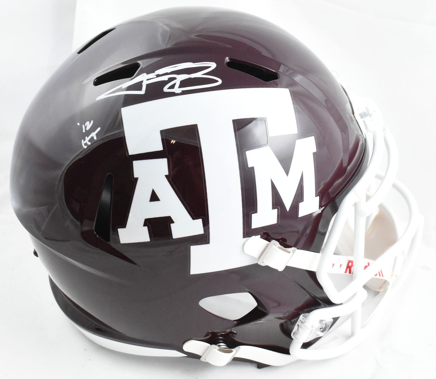 Johnny Manziel Signed Texas A&M Aggies Full Size Speed Helmet