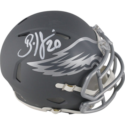 Brian Dawkins Philadelphia Eagles Autographed Slate Mini Helmet