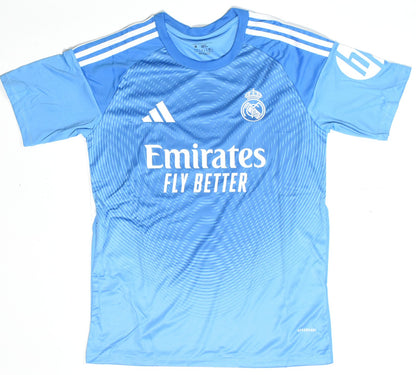 Thibaut Courtois Autographed Real Madrid Home Jersey