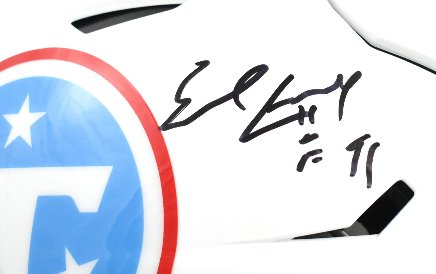 Earl Campbell Signed Tennessee Titans Full Size 2026 Speedflex Helmet