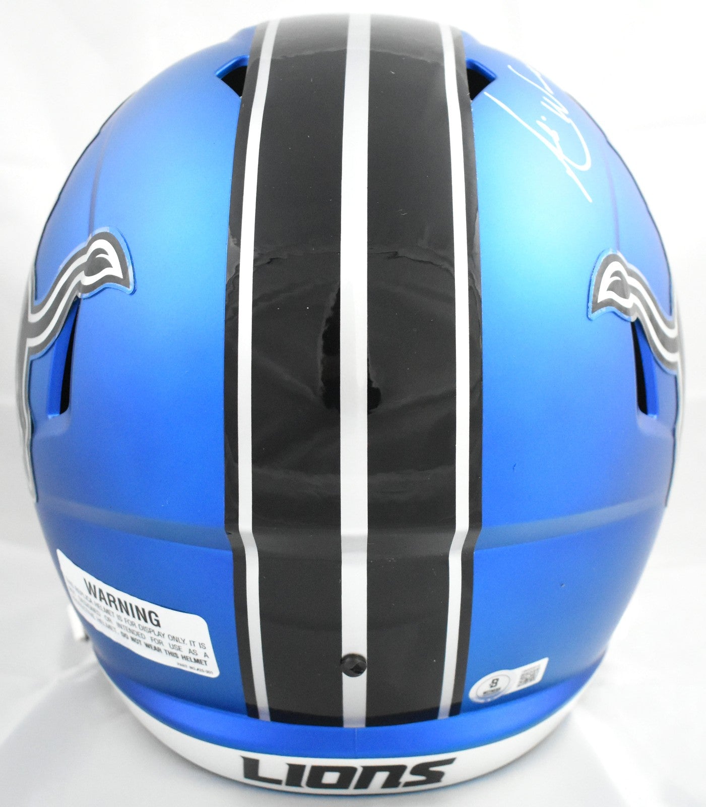 Andre Ware Signed Detroit Lions Full Size 2024 Alternate Speed Helmet