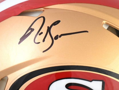 NaVorro Bowman Autographed San Francisco 49ers Speed Authentic Helmet