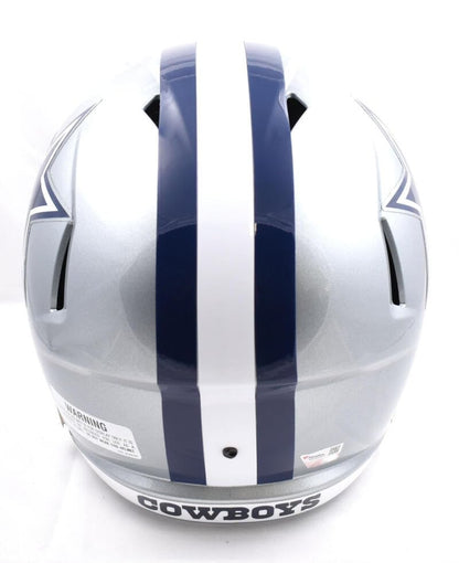 Micah Parsons Signed Dallas Cowboys Full Size Speed Helmet - Black