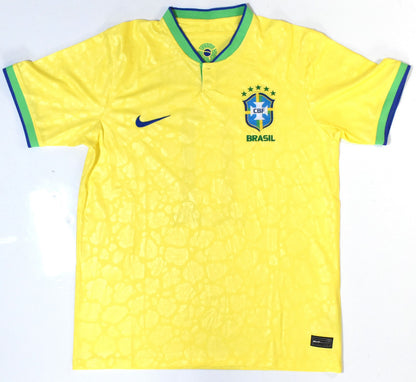 Raphinha Autographed Brazil National Team Home Jersey