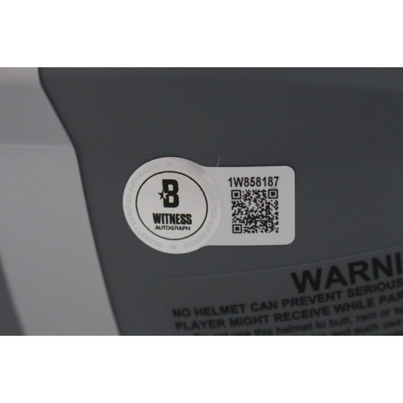 Dak Prescott Dallas Cowboys Autographed Full Size Authentic Slate Helmet