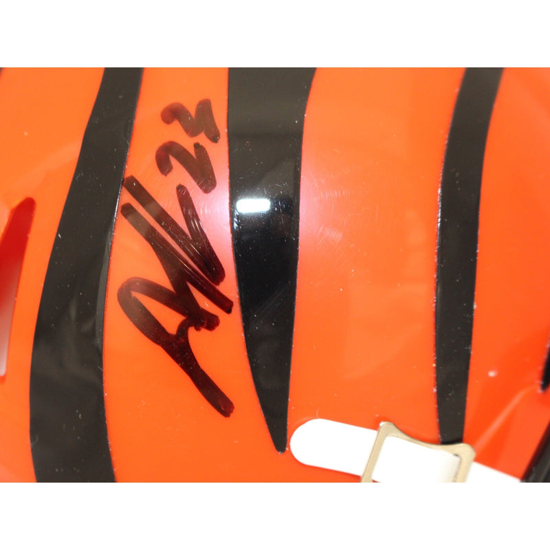 Dax Hill Autographed Cincinnati Bengals Mini Helmet