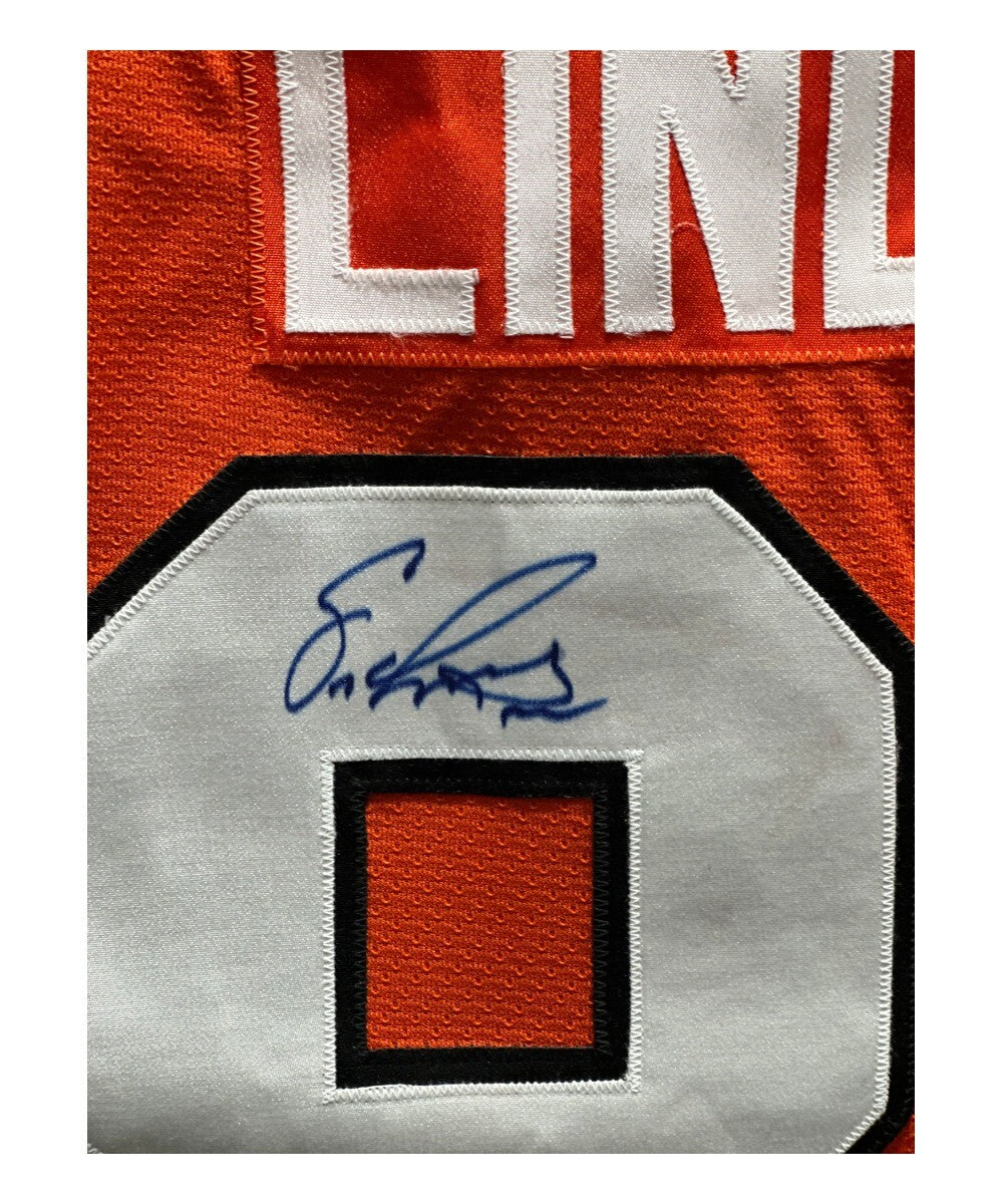 Eric Lindros Philadelphia Flyers Signed Replica Jersey (Beckett)
