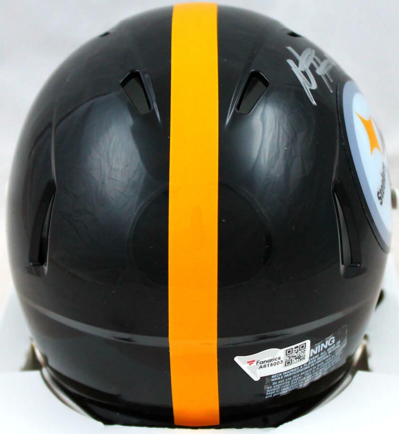 Najee Harris Autographed Pittsburgh Steelers Speed Mini Helmet