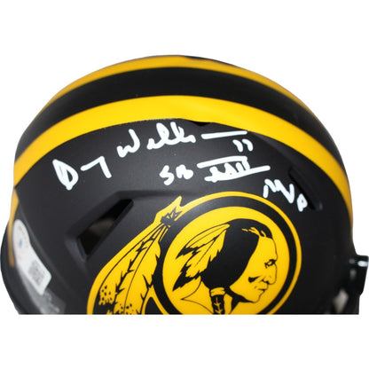 Doug Williams Signed Washington Redskins Eclipse Mini Helmet SB MVP Beckett