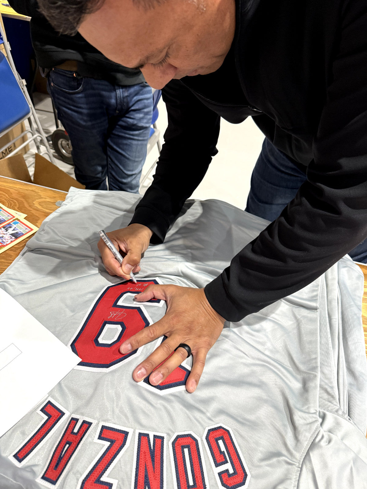 Juan Gonzalez Signed Texas Rangers Custom Jersey (96, 98 AL MVP)