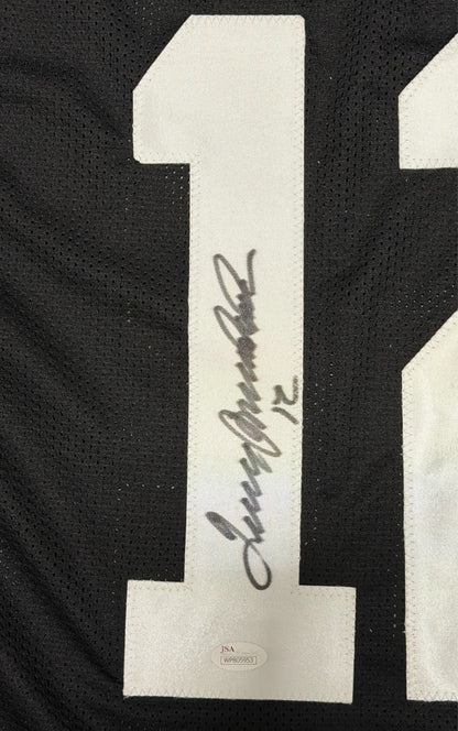 Terry Bradshaw Signed Pittsburgh Steelers Custom Jersey JSA COA