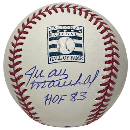 Juan Marichal Signed ROMLB Baseball HOF 83 Inscription Beckett BAS COA