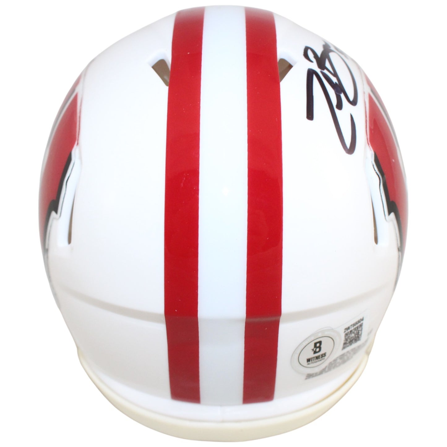 Zack Baun Wisconsin Badgers Autographed Mini Helmet
