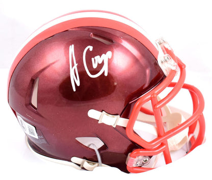 Amari Cooper Signed Cleveland Browns Flash Mini Helmet