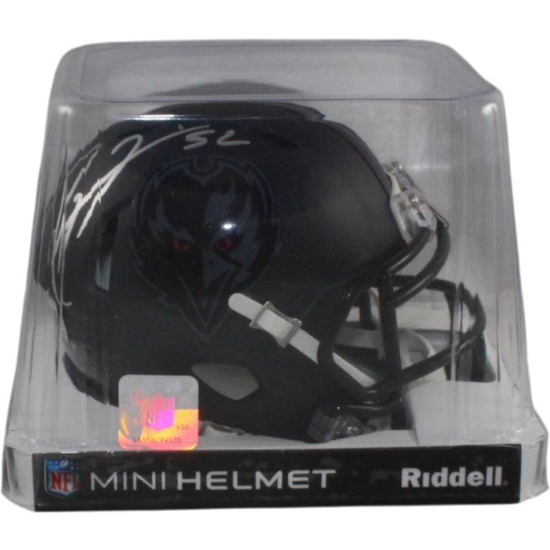Ray Lewis Signed Baltimore Ravens Mini Helmet - 2026 Alternate