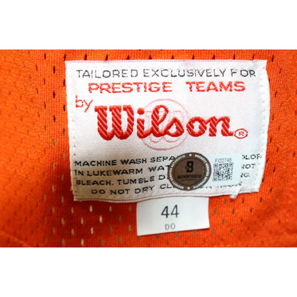 John Elway Autographed Denver Broncos Wilson Orange Jersey