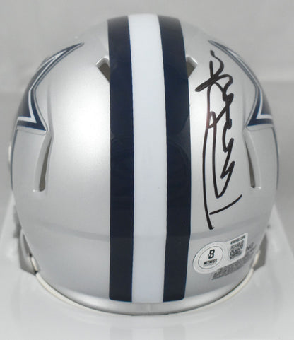 Randy White Signed Dallas Cowboys Speed Mini Helmet HOF Inscription