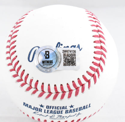 Aaron Boone Signed Rawlings Official Major League Baseball - ALCS HR Inscribed