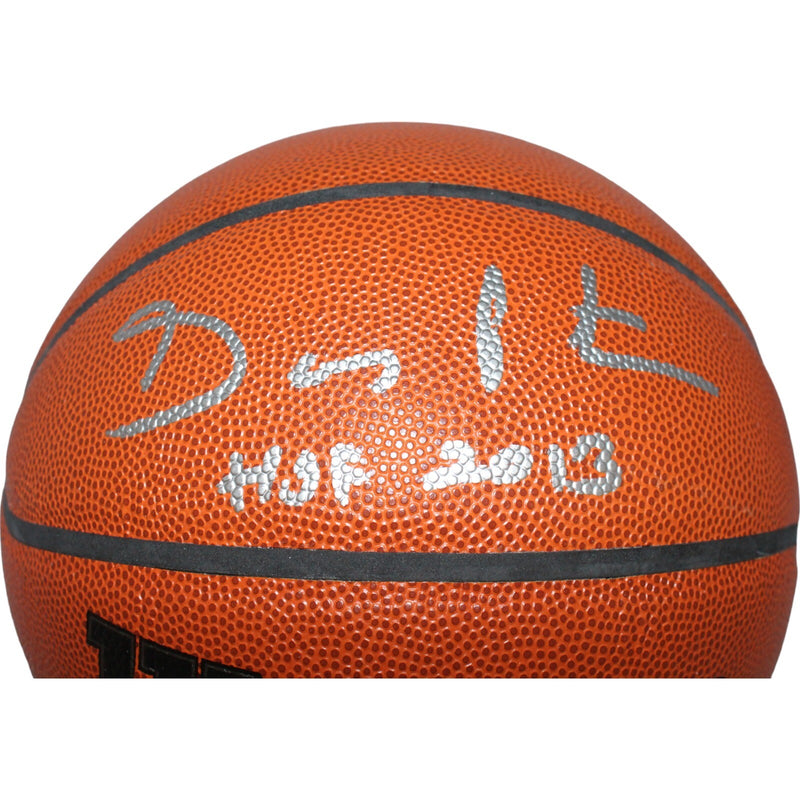 Gary Payton Signed Seattle Super Sonics Basketball (HOF Inscription) BAS
