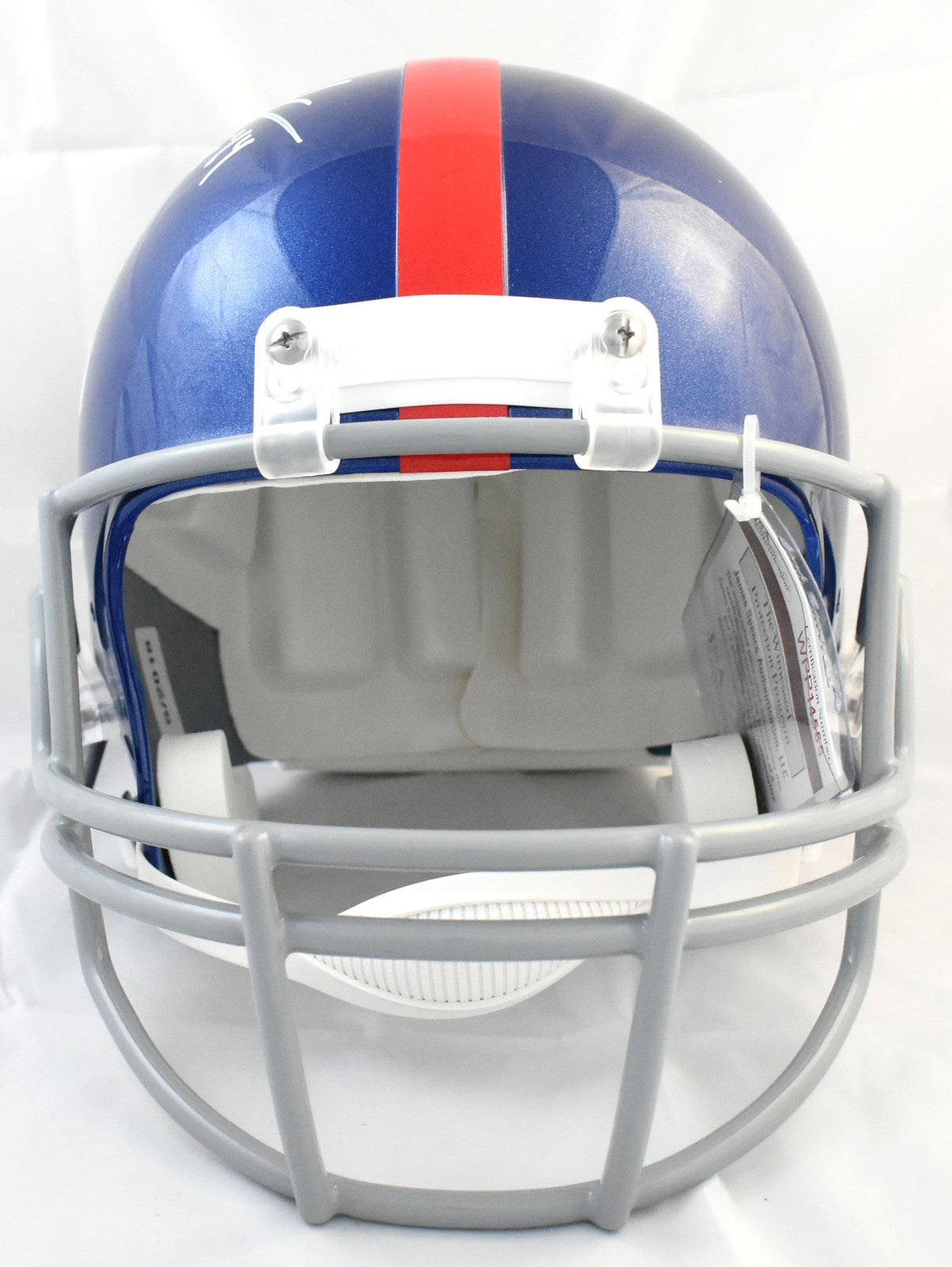 Michael Strahan Signed New York Giants Full Size Replica Helmet (HOF)
