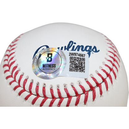 David Ortiz Autographed Boston Red Sox OML Baseball (541 HR) Beckett