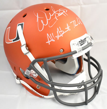 Warren Sapp Signed Miami Hurricanes Full Size Helmet