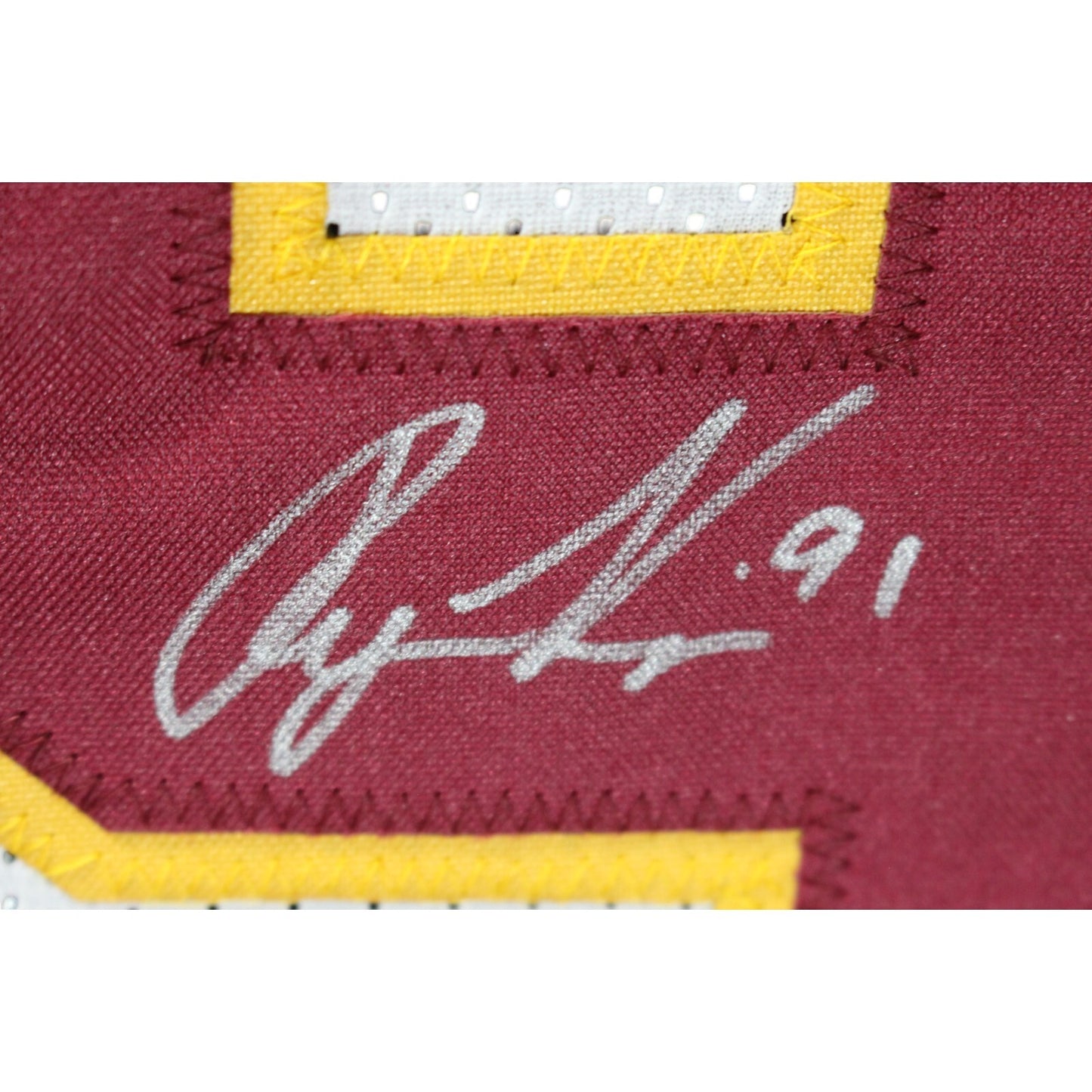 Ryan Kerrigan Signed Pro Style White Jersey