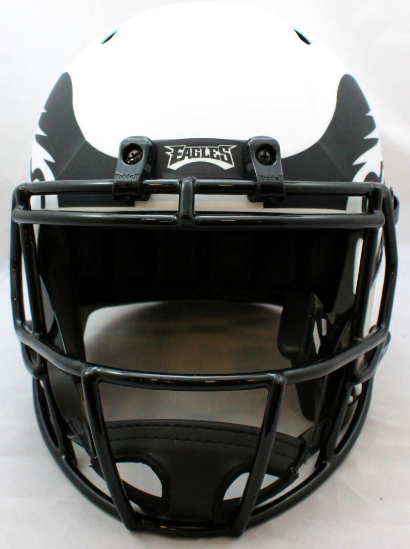 Miles Sanders Signed Philadelphia Eagles Full Size Lunar Speed Helmet