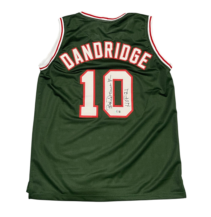 Bob Dandridge Signed Milwaukee Bucks Custom Jersey (HOF 21)