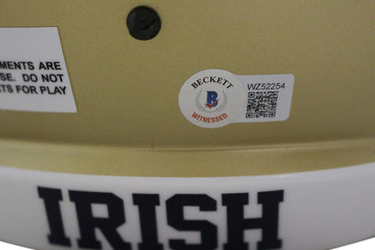 Michael Mayer Notre Dame Fighting Irish Signed Full Size Helmet