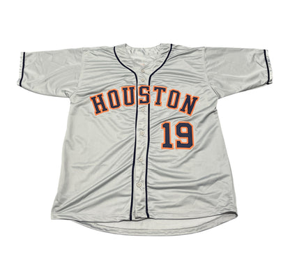Joe Espada Signed Houston Astros Custom Baseball Jersey Beckett COA