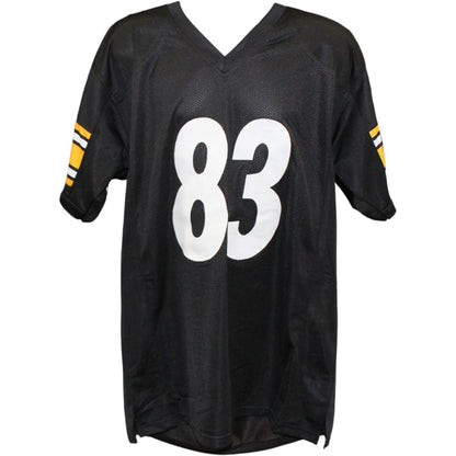 Heath Miller Signed Pro Style Black Football Jersey (Beckett Witnessed)