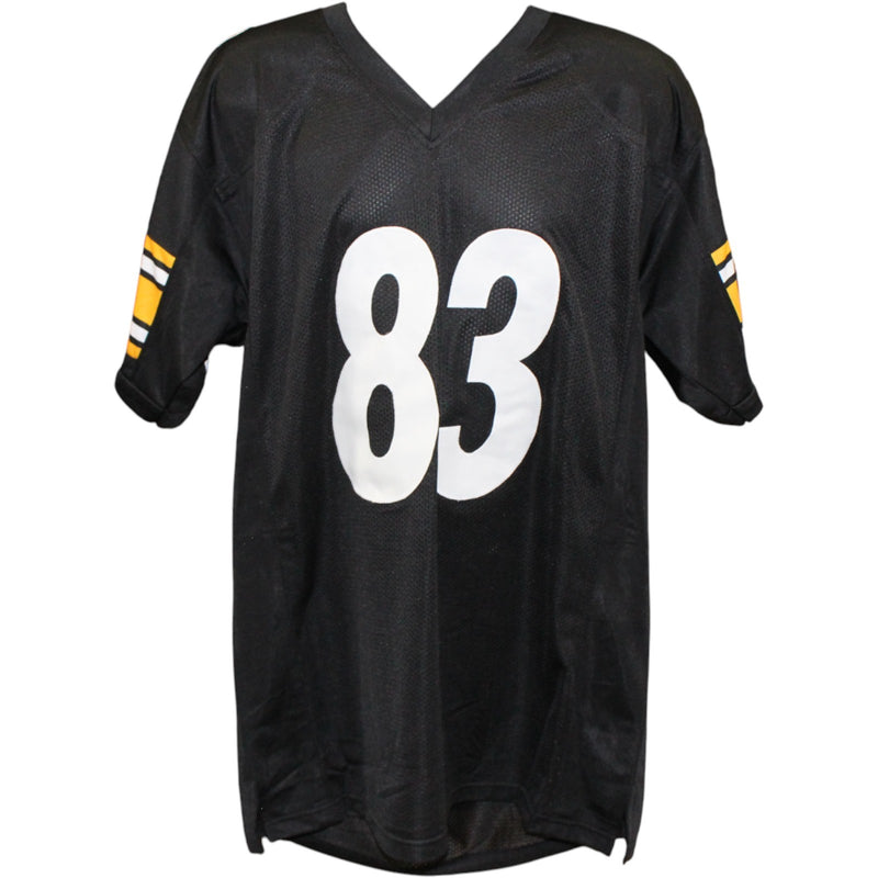 Heath Miller Signed Pro Style Black Football Jersey (Beckett Witnessed)