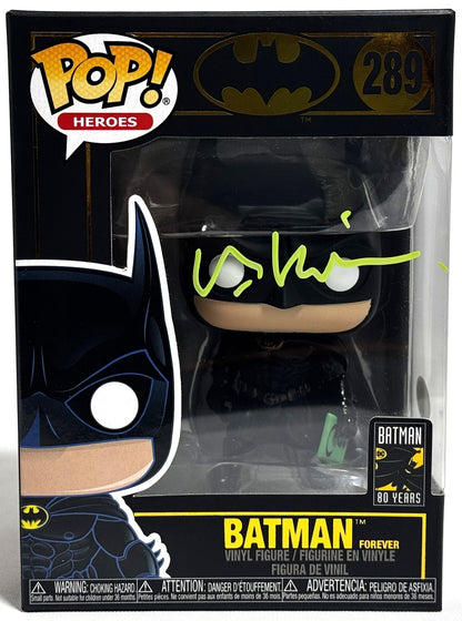 Val Kilmer Batman Funko Pop #289 Autographed