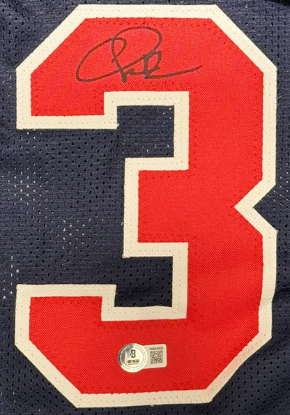 Chris Mullin Signed USA Basketball Custom Jersey (Beckett COA)
