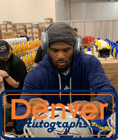 Micah Parsons Autographed Dallas Cowboys Full Size Replica Helmet