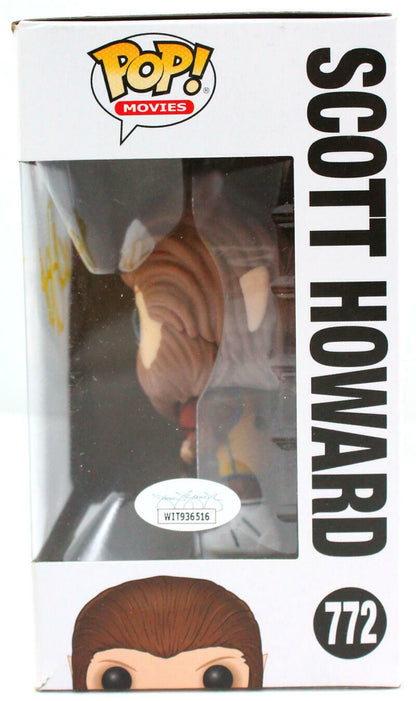 Michael J. Fox Signed Scott Howard Funko Pop Figurine #772
