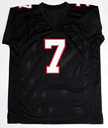 Michael Vick Autographed Black Custom Jersey