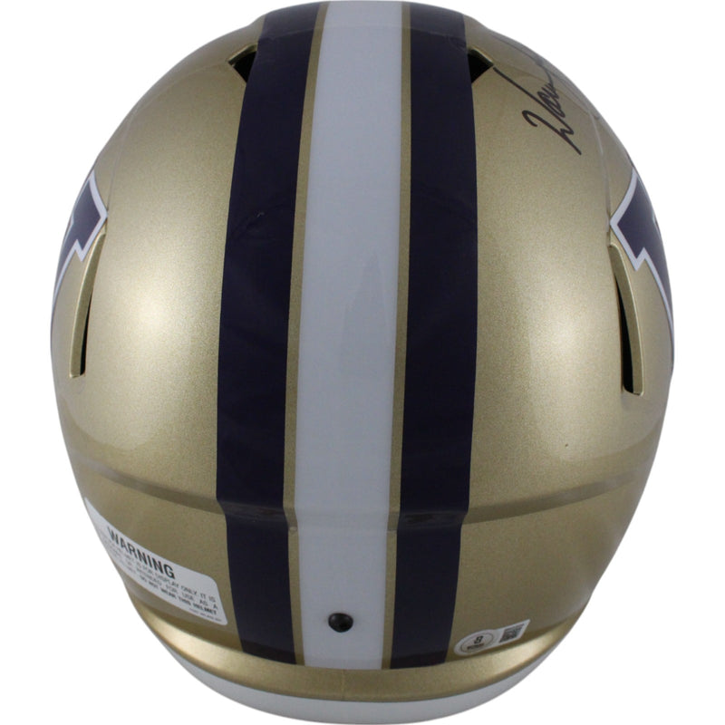 Warren Moon Signed Washington Huskies Full Size Helmet (1978 Rose Bowl MVP)