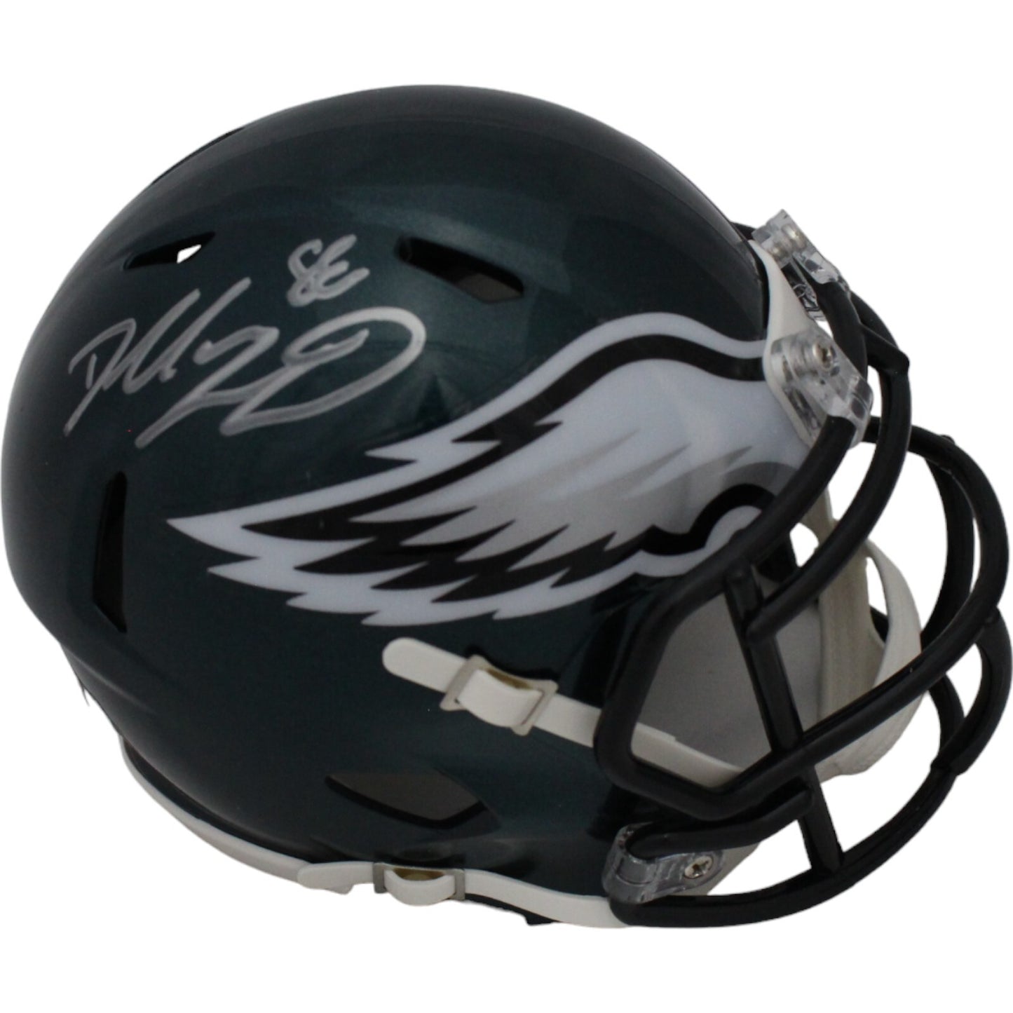 Dallas Goedert Philadelphia Eagles Autographed Mini Helmet