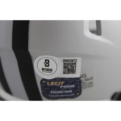Emmitt Smith Autographed Dallas Cowboys Rave Mini Helmet (Beckett)