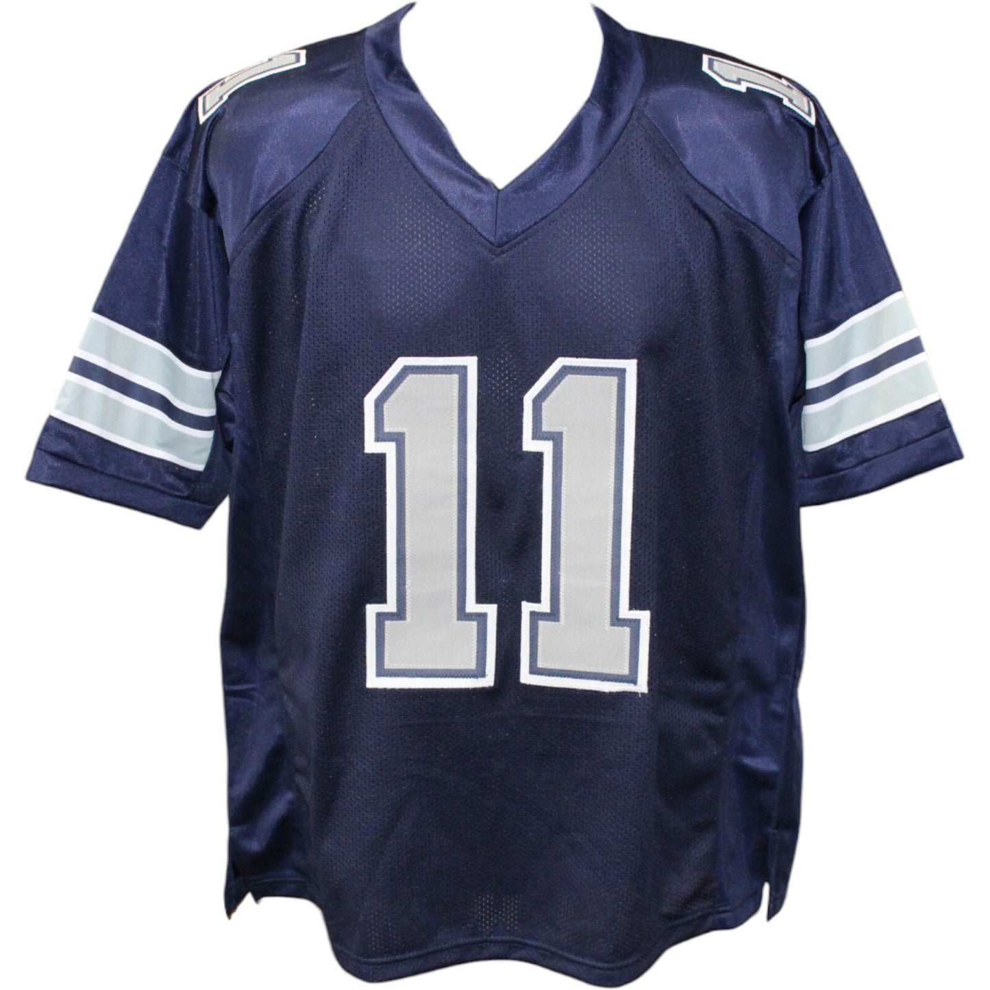 Danny White Autographed SB XII Champ Inscribed Blue Football Jersey