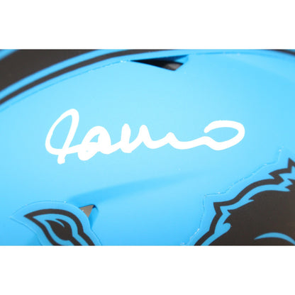 Jameson Williams Detroit Lions Autographed Rave Mini Helmet Beckett