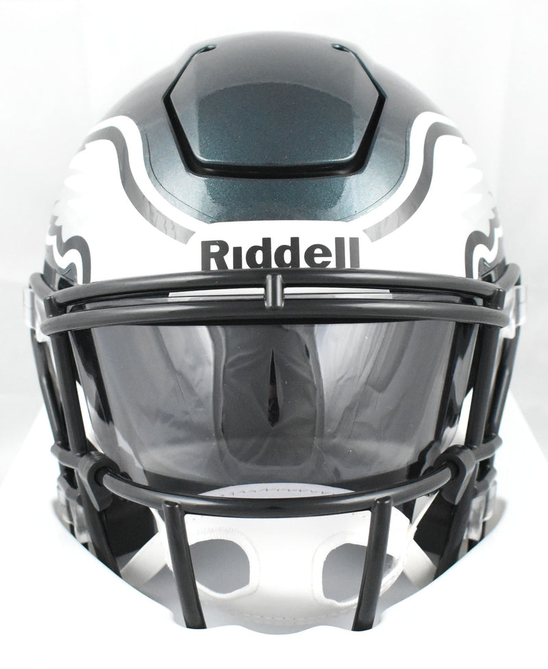 Randall Cunningham Signed Philadelphia Eagles Mid-Size SpeedFlex Helmet