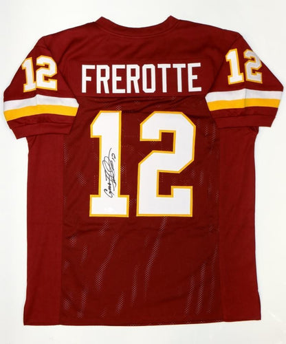 Gus Frerotte Autographed Maroon Custom Jersey