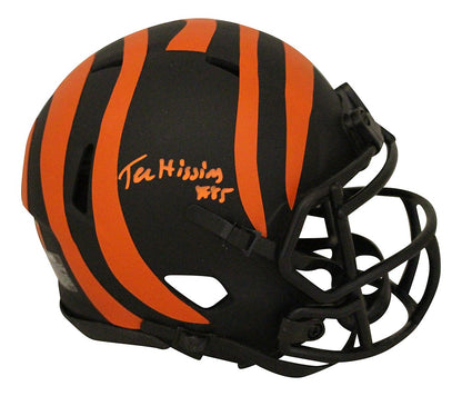 Tee Higgins Cincinnati Bengals Autographed Eclipse Mini Helmet