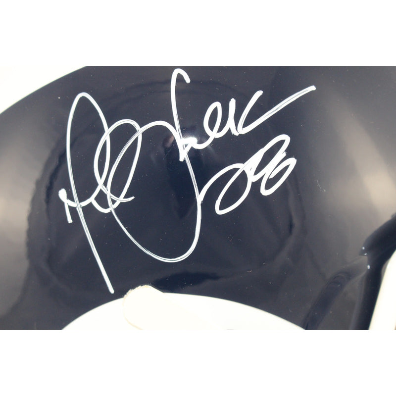 Marshall Faulk Autographed Los Angeles Rams Full Size AMP Helmet (Beckett)