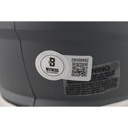 Brian Dawkins Philadelphia Eagles Autographed Slate Mini Helmet